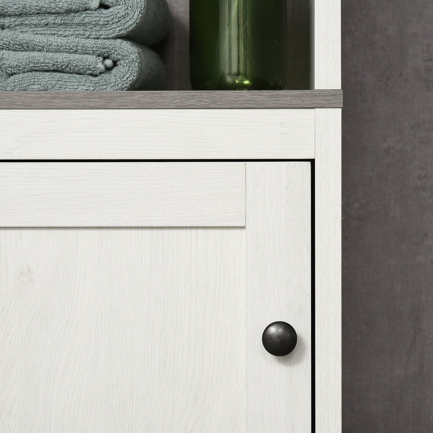 kleankin Tall Bathroom Storage Cabinet