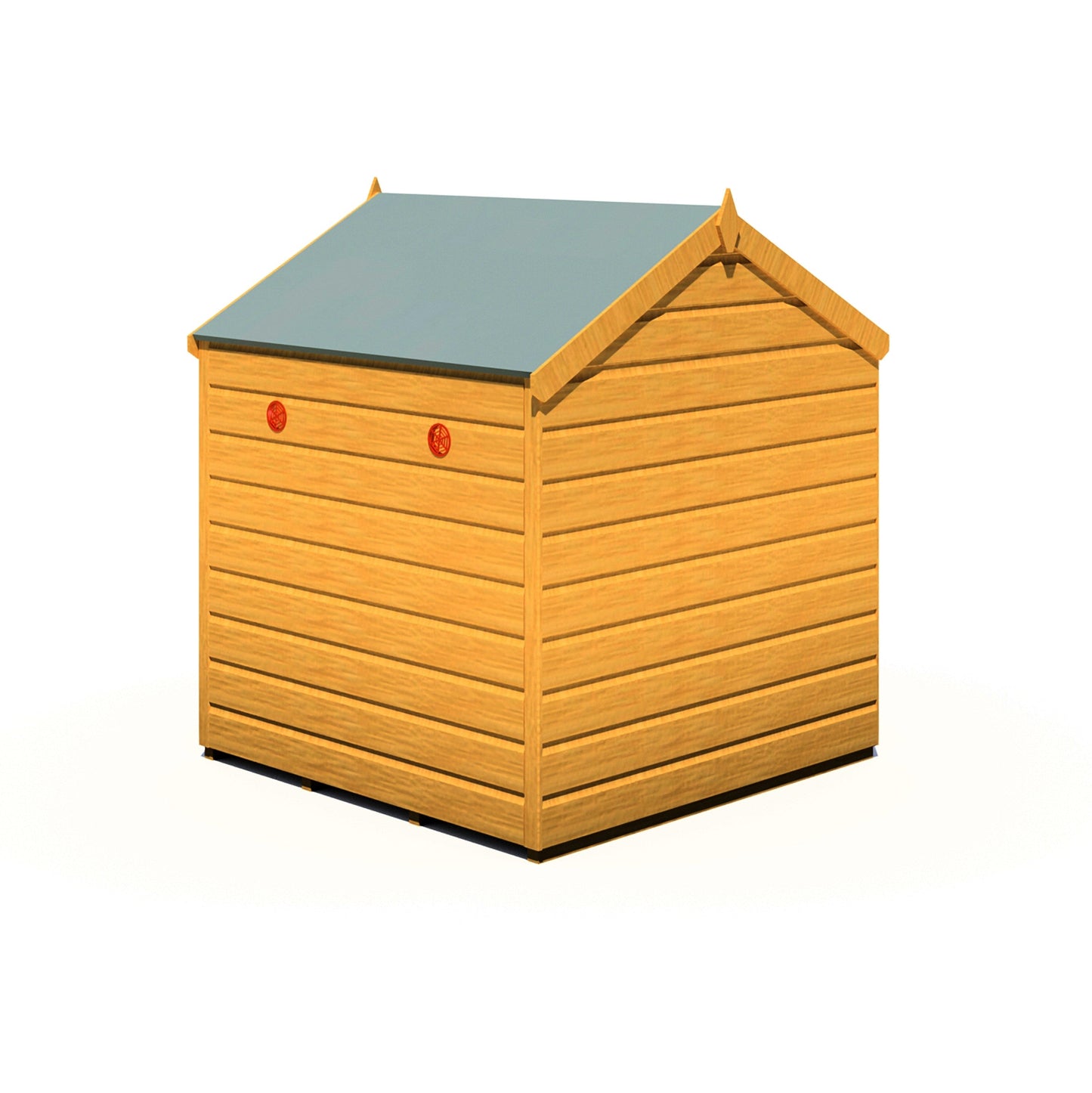 Shire Bunny 3' 10" x 3' 10" Apex Children's Playhouse - Premium Dip Treated Shiplap