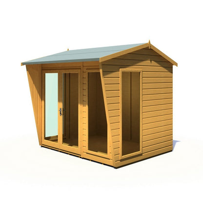 Shire Burghclere 7' 7" x 8' 2" Pent Summerhouse - Premium Dip Treated Shiplap