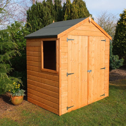 Shire Bute 6' x 4' 1" Apex Shed - Premium Dip Treated Shiplap