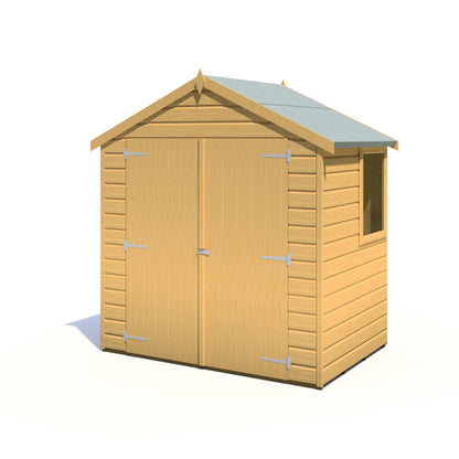 Shire Bute 6' x 4' 1" Apex Shed - Premium Dip Treated Shiplap