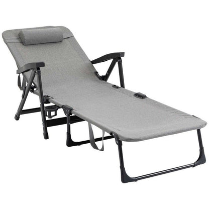 Outsunny Outsunny Folding Chaise Lounge Chair