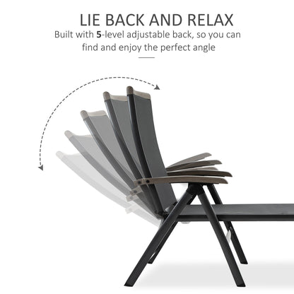 Outdoor Folding Sun Lounger