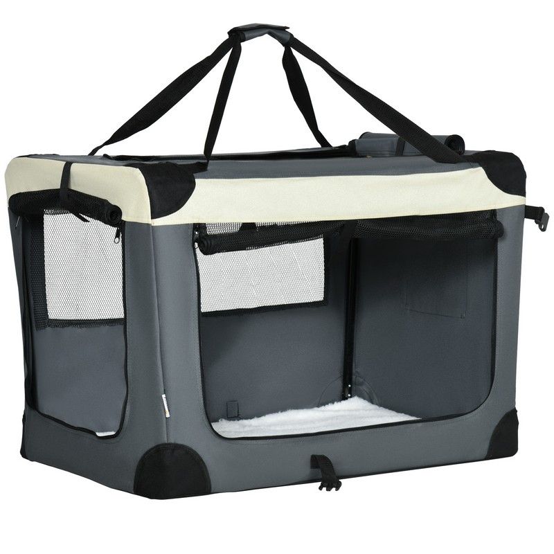 PawHut PawHut 81cm Foldable Pet Carrier