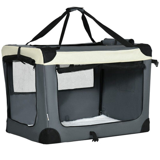 PawHut PawHut 81cm Foldable Pet Carrier