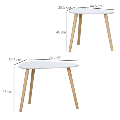 Modern Side Table Set of 2