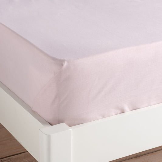 Hamilton Mcbride Hamilton McBride Double Blush Fitted Sheet