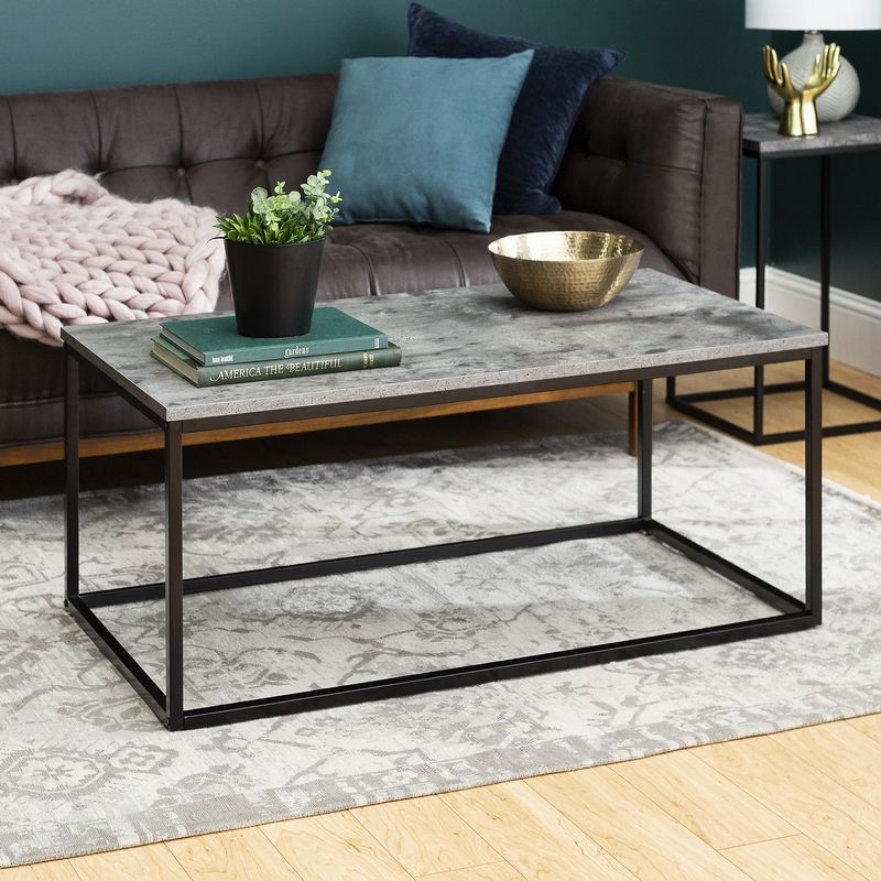 Norfolk Furniture Industrial Coffee Table Black And Grey