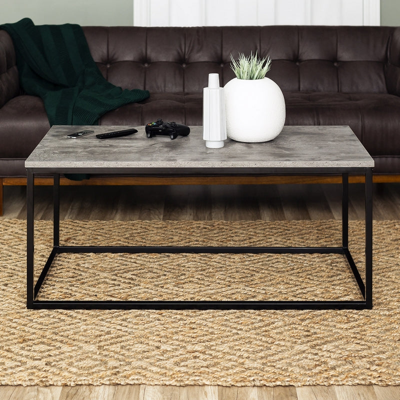 Norfolk Furniture Industrial Coffee Table Black And Grey