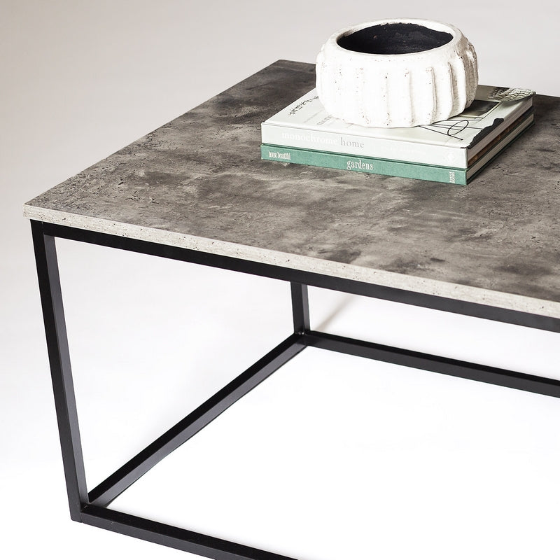 Norfolk Furniture Industrial Coffee Table Black And Grey