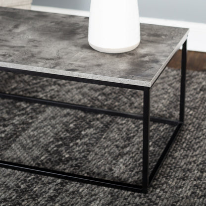 Norfolk Furniture Industrial Coffee Table Black And Grey