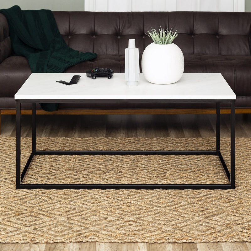 Norfolk Furniture Contemporary Coffee Table Black & White