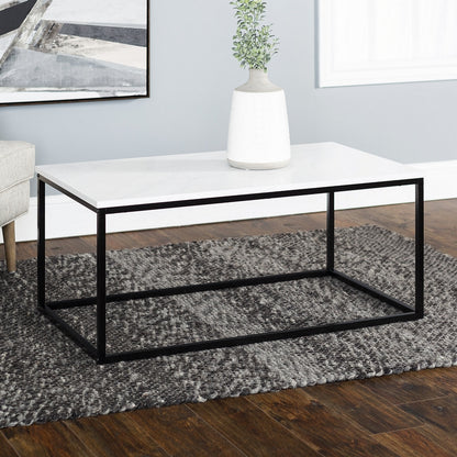 Norfolk Furniture Contemporary Coffee Table Black & White