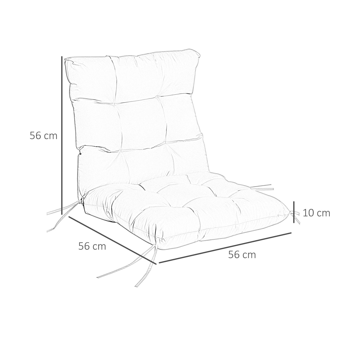 Replacement Seat/Back Cushion