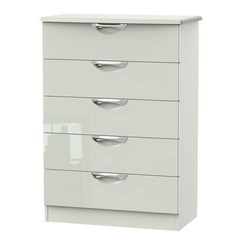 Swift Weybourne Tall Chest of Drawers Off-white 5 Drawers