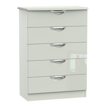 Swift Weybourne Tall Chest of Drawers Off-white 5 Drawers