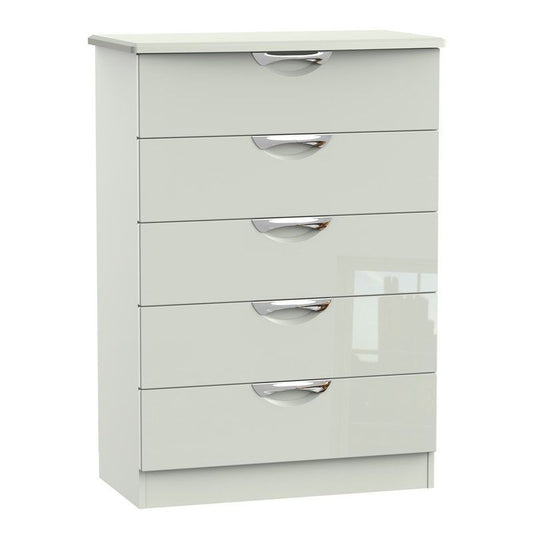 Swift Weybourne Tall Chest of Drawers Off-white 5 Drawers