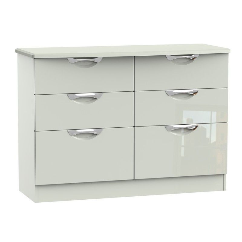 Swift Weybourne Large Chest of Drawers Off-white 6 Drawers