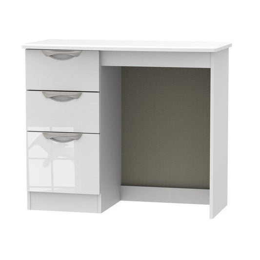 Swift Weybourne Desk White 3 Drawers