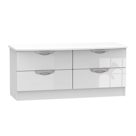 Swift Weybourne Large Chest of Drawers White 4 Drawers