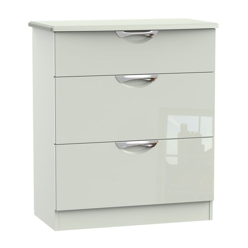 Swift Weybourne Chest of Drawers Off-white 3 Drawers - 88.5cm