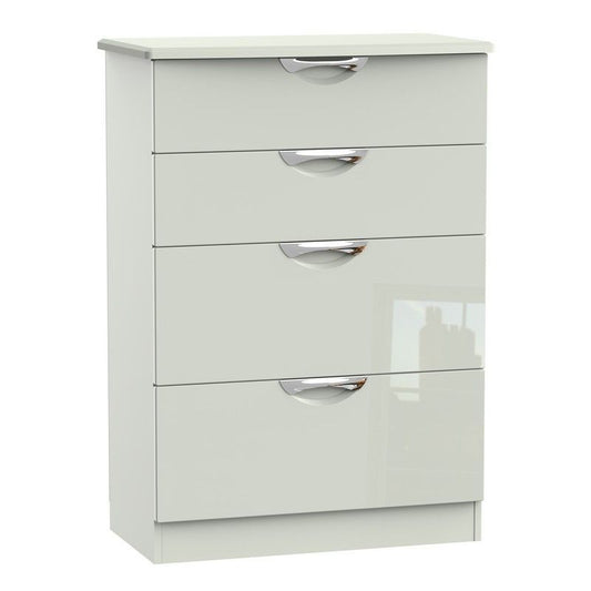 Swift Weybourne Tall Chest of Drawers Off-white 4 Drawers