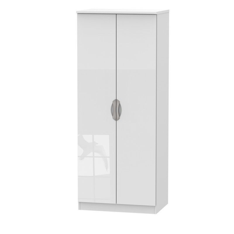 Swift Weybourne Tall Wardrobe White 2 Doors