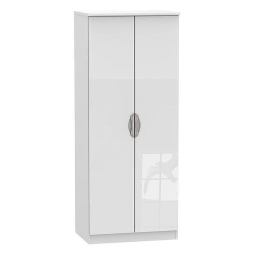 Swift Weybourne Tall Wardrobe White 2 Doors