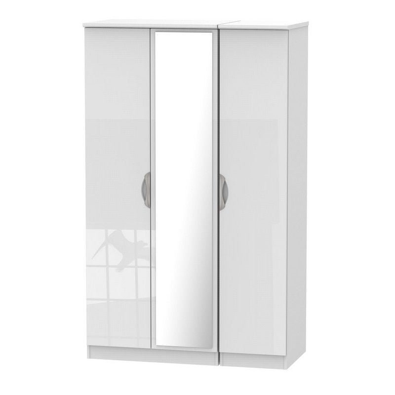 Swift Weybourne Tall Wardrobe White 3 Doors