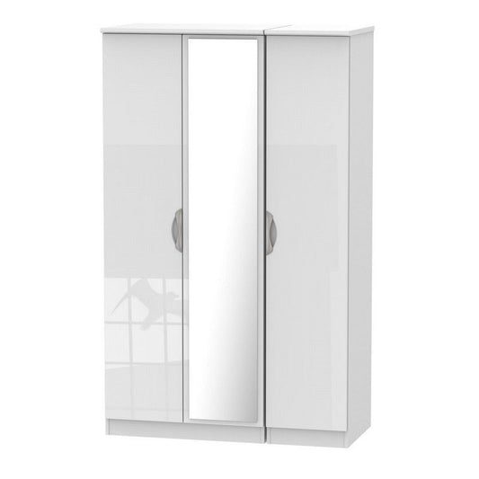 Swift Weybourne Tall Wardrobe White 3 Doors