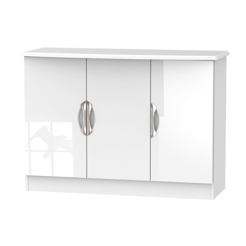 Swift Weybourne Large Sideboard White 3 Doors