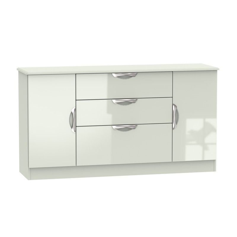 Swift Weybourne Large Sideboard Off-white 2 Doors 3 Drawers