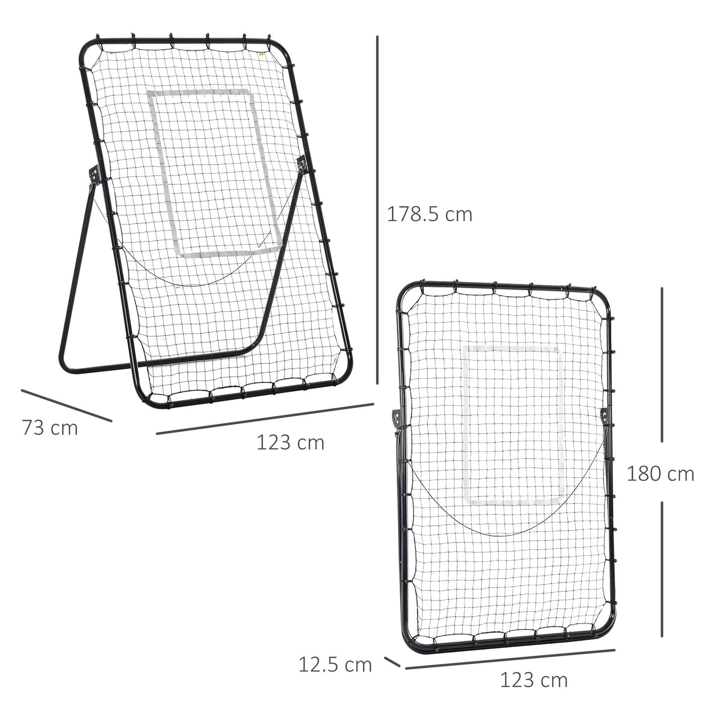 Foldable Football Rebounder Net