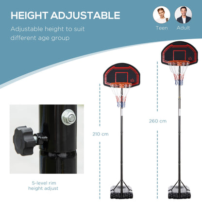 Adjustable Basketball Hoop Stand