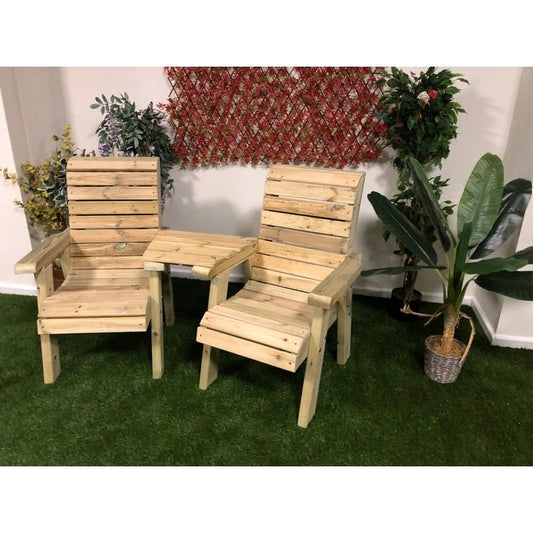 Croft Clover Garden Tete a Tete by Croft - 2 Seats