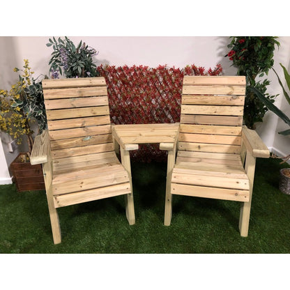 Croft Clover Garden Tete a Tete by Croft - 2 Seats