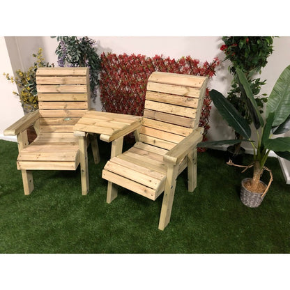 Croft Clover Garden Tete a Tete by Croft - 2 Seats