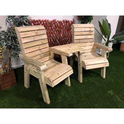 Croft Clover Garden Tete a Tete by Croft - 2 Seats