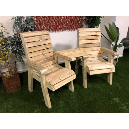 Croft Clover Garden Tete a Tete by Croft - 2 Seats