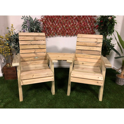 Croft Clover Garden Tete a Tete by Croft - 2 Seats