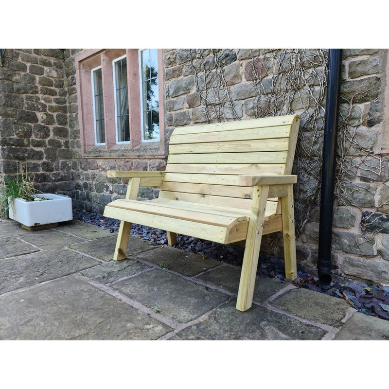 Croft Clover Garden Bench by Croft - 2 Seats