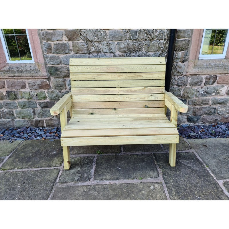 Croft Clover Garden Bench by Croft - 2 Seats