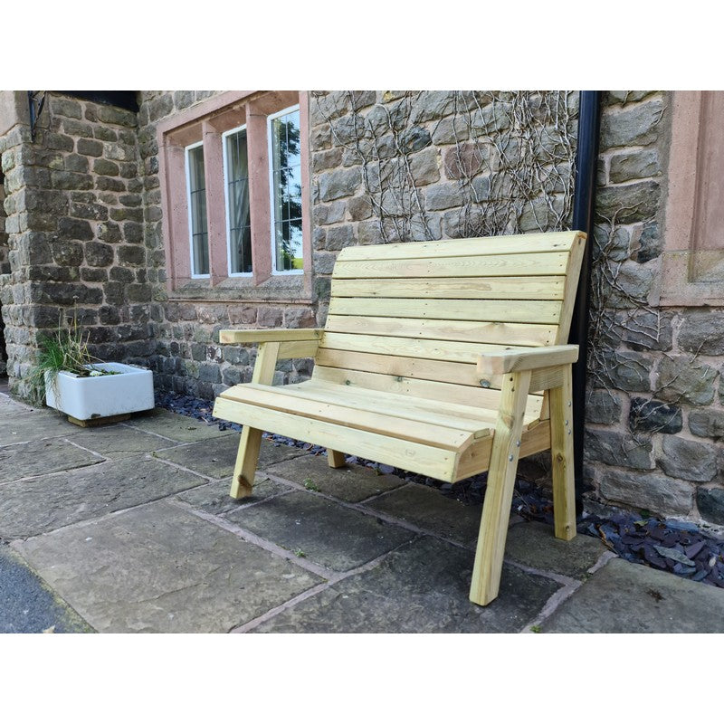 Croft Clover Garden Bench by Croft - 2 Seats