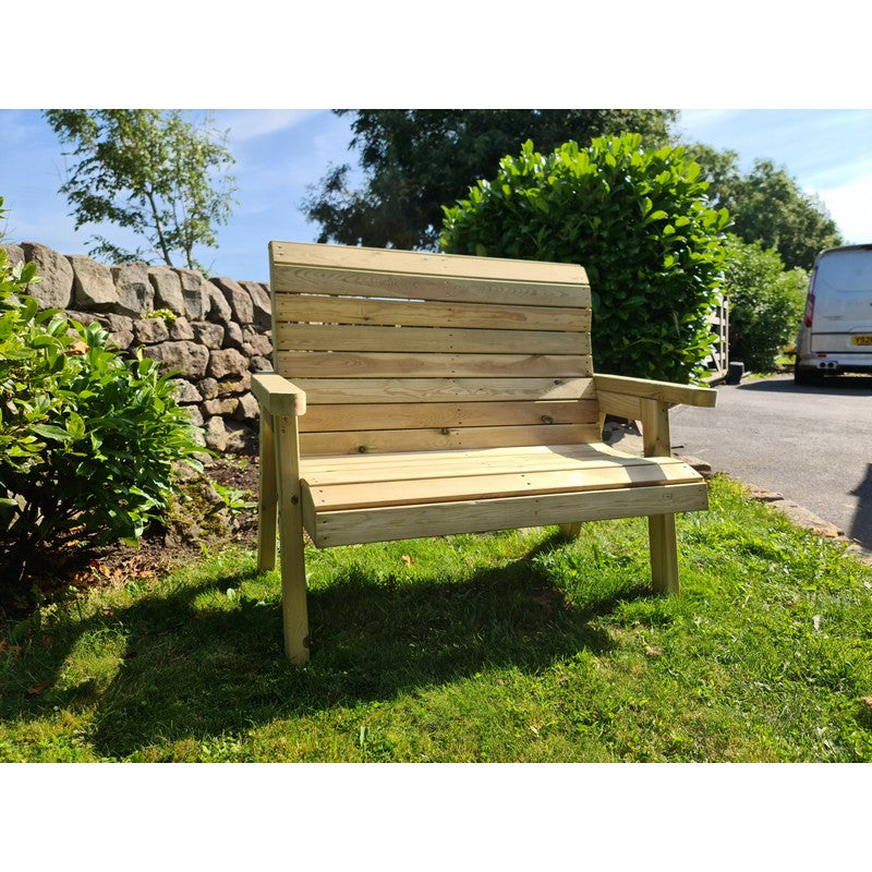 Croft Clover Garden Bench by Croft - 2 Seats