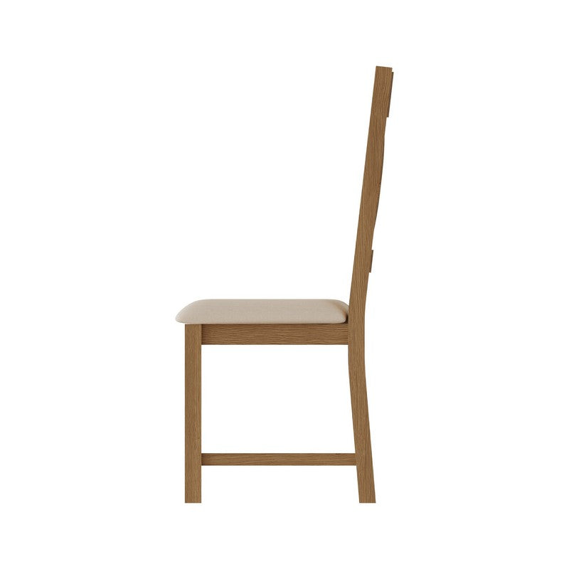 Norfolk Furniture Cotswold Oak Dining Chair Natural