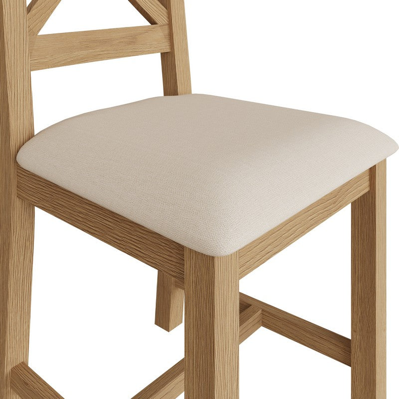 Norfolk Furniture Cotswold Oak Dining Chair Natural