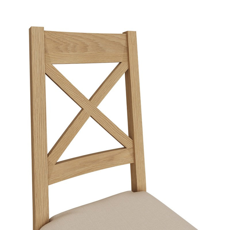 Norfolk Furniture Cotswold Oak Dining Chair Natural