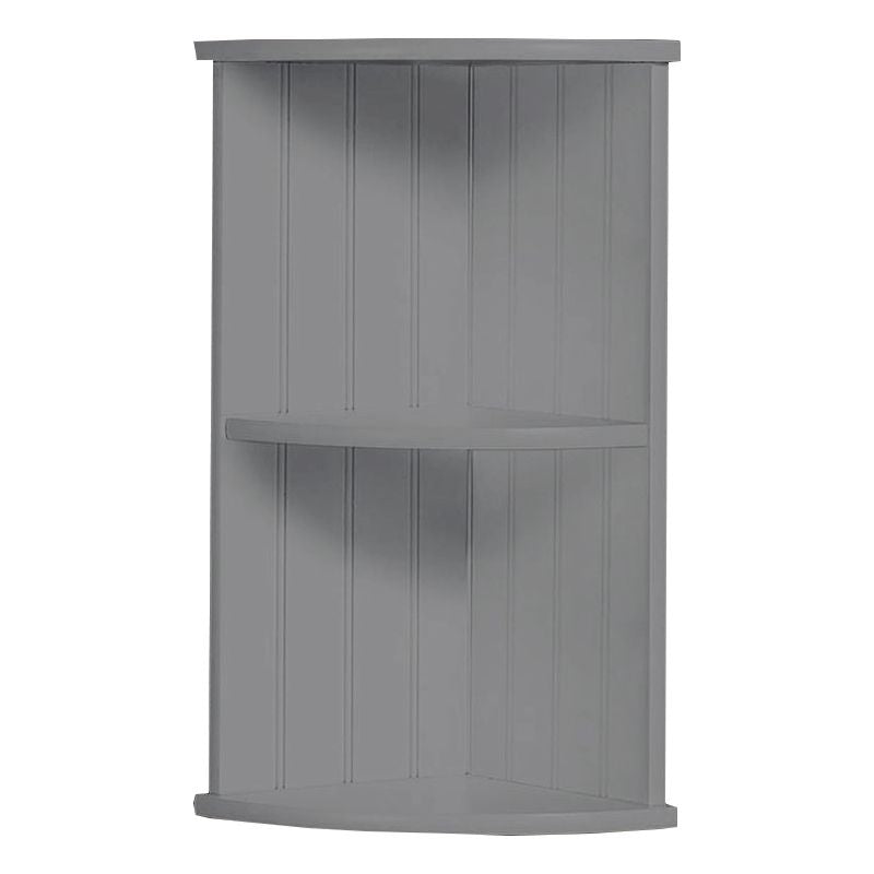 GFW Colonial Shelving Unit Grey 2 Shelves