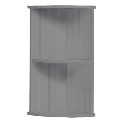 GFW Colonial Shelving Unit Grey 2 Shelves