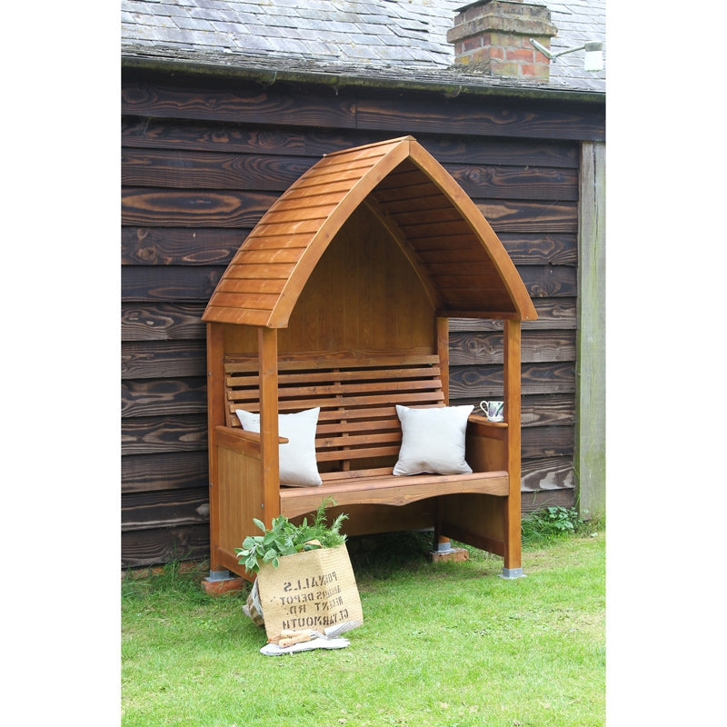 AFK AFK Premium Cottage Arbour Beech Stain 2 Seat